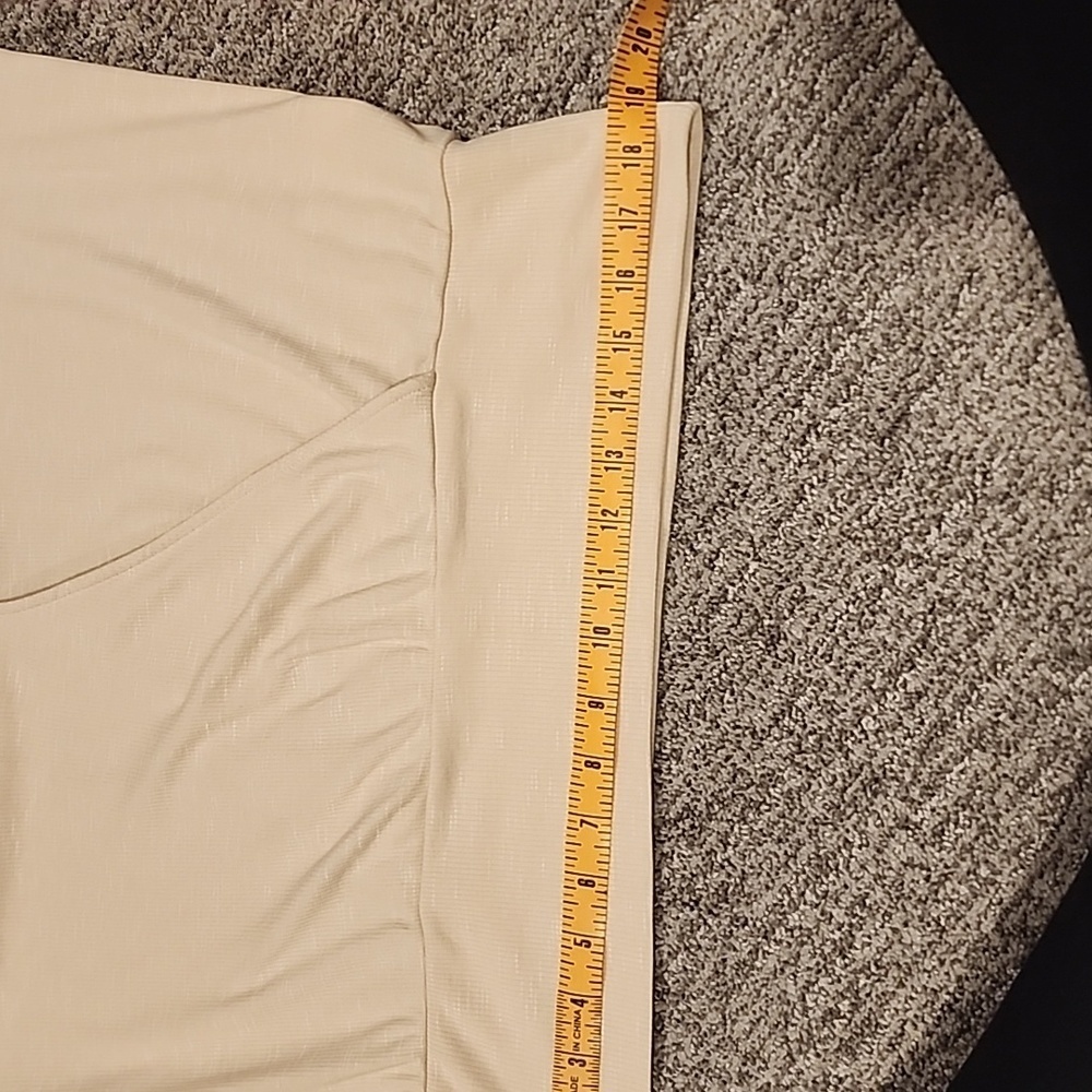 Allison Joy v-neck cream ribbed long sleeve top size XL - Picture 9 of 9